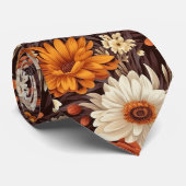 Cravate Motif automne (Roulé)