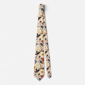 Cravate Motif automne (Devant)