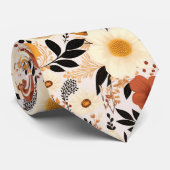Cravate Motif automne (Roulé)