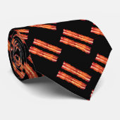 Cravate Motif Bacon (Roulé)