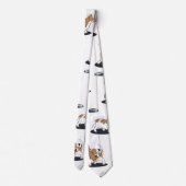 Cravate Motif Basset Hound (Dos)