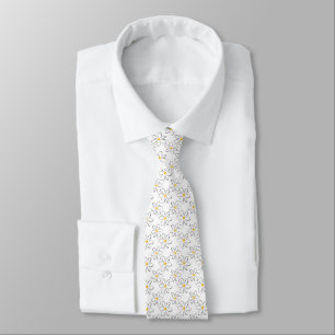 Cravate Motif blanc