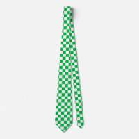Motif blanc À damiers blanc vert