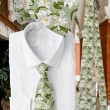 Motif blanc vert classique