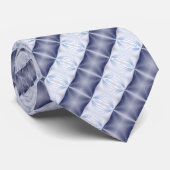 Cravate Motif bleu (Roulé)