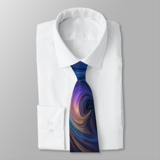 Cravate Motif bleu foncé (Attaché)