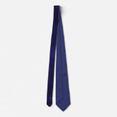 Cravate Motif bleu royal (Dos)
