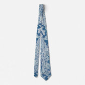 Cravate Motif Blue Boho Lace Paisley (Dos)
