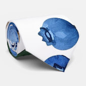 Cravate Motif Blueberry (Roulé)