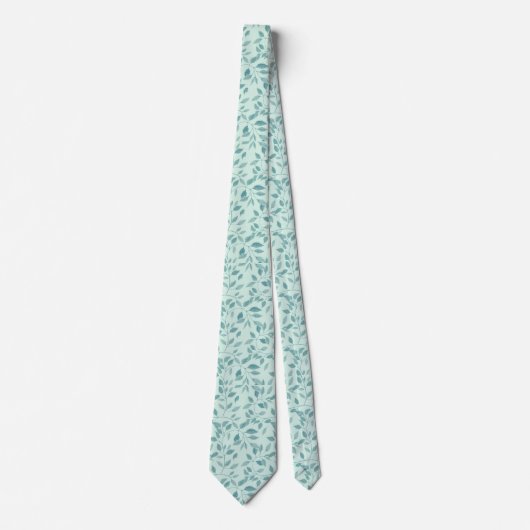 Cravate Motif botanique Ivy complexe (Devant)