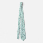 Cravate Motif botanique Ivy complexe (Dos)