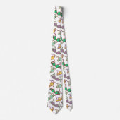 Cravate Motif Bra multicolore (Devant)