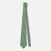 Cravate Motif Brown de contrôle du diamant vert (Devant)