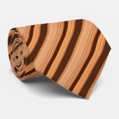 Cravate Motif Brown trié (Roulé)