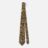 Cravate Motif Camo Brown (Devant)