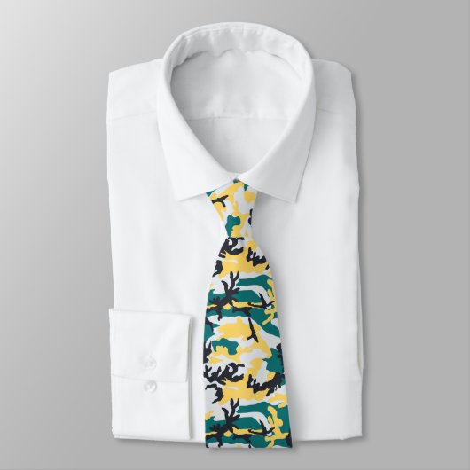 Cravate Motif Camo Lakeside (Attaché)