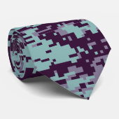 Cravate Motif Camo numérique congelé (Roulé)