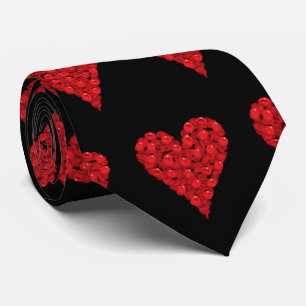 Cravate Motif cardiaque des cellules sanguines