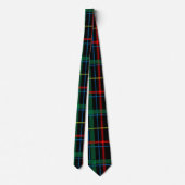 Cravate Motif carreau tartan, vert, (Dos)