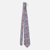Cravate Motif cerise (Dos)