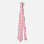 Cravate Motif Cerise Rouge Sucrée (Devant)