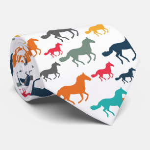Cravate Motif Cheval mignon
