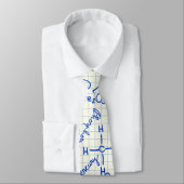 Cravate Motif chimique de l'école (Attaché)
