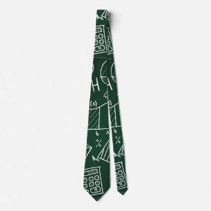 Cravate Motif chimique de l'école