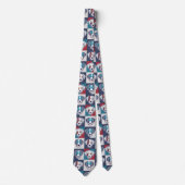 Cravate Motif chiot (Devant)