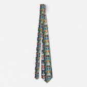 Cravate Motif chiot (Dos)