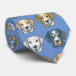 Cravate Motif chiot