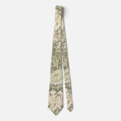 Cravate motif Chrysanthemum (Devant)