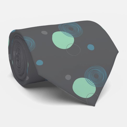 Cravate Motif Cicle (Roulé)