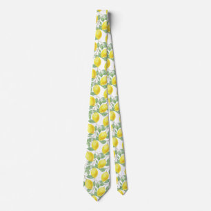Cravate Motif citron