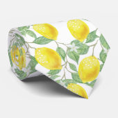 Cravate Motif citron (Roulé)