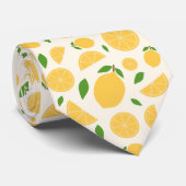 Cravate Motif citron (Roulé)