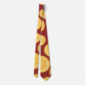 Cravate Motif citron (Dos)
