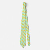 Cravate Motif Citron Agrumes (Devant)
