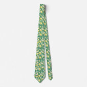 Cravate Motif Citron Agrumes (Devant)
