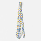 Cravate Motif Citron Agrumes (Devant)