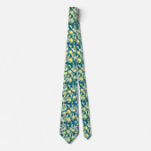 Cravate Motif Citron Agrumes (Devant)