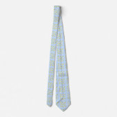 Cravate Motif Citron d'agrumes (Dos)