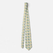 Cravate Motif Citron d'agrumes (Dos)