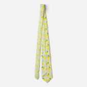 Cravate Motif Citron d'agrumes (Dos)