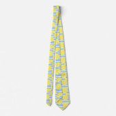 Cravate Motif Citron d'agrumes (Dos)