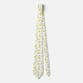 Cravate Motif Citron d'agrumes (Devant)