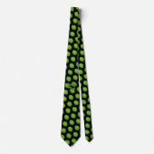 Cravate Motif Citron Vert (Devant)