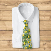 Cravate Motif Citrons