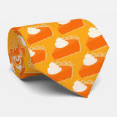Cravate Motif citrouille (Roulé)