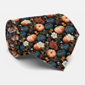 Cravate Motif citrouille Necktie (Roulé)